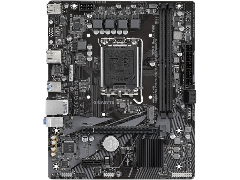 Gigabyte H610M K V2 Moderkort Intel Socket