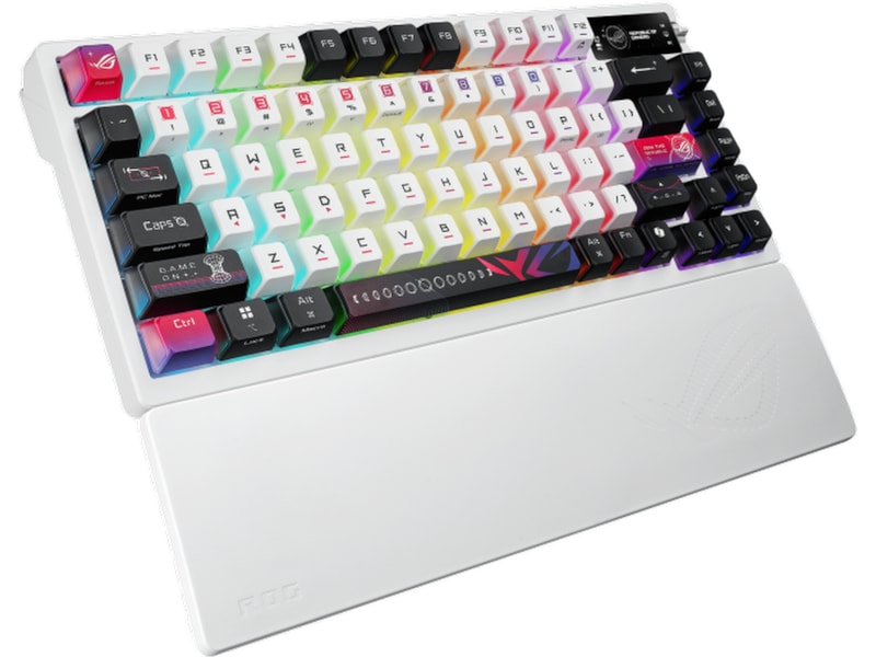 Asus M704 ROG Azoth X Trådlös Gamingtangentbord (vit) Gamingtangentbord
