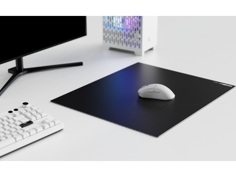 Pulsar Superglide Glass Musematta XL (svart) Gamingmusmatta
