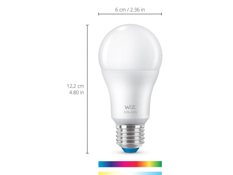 WiZ BLE 60w E27-glödlampa (3-pack) LED-lampor & glödlampor