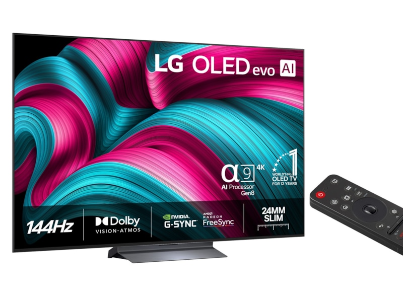 LG 65" C5 AI 4K OLED Smart TV (2025) + Soundbar 60 - 69 tums TV