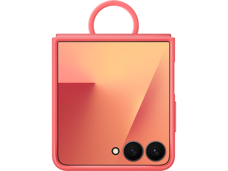 Samsung Galaxy Z Flip7 Ring Silikonskal (red) Skydd