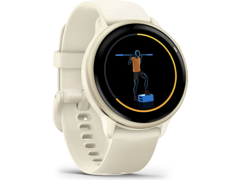 Garmin Vivoactive 6 AMOLED 42mm GPS (bone/lunar gold) -B-Grade Demo watches