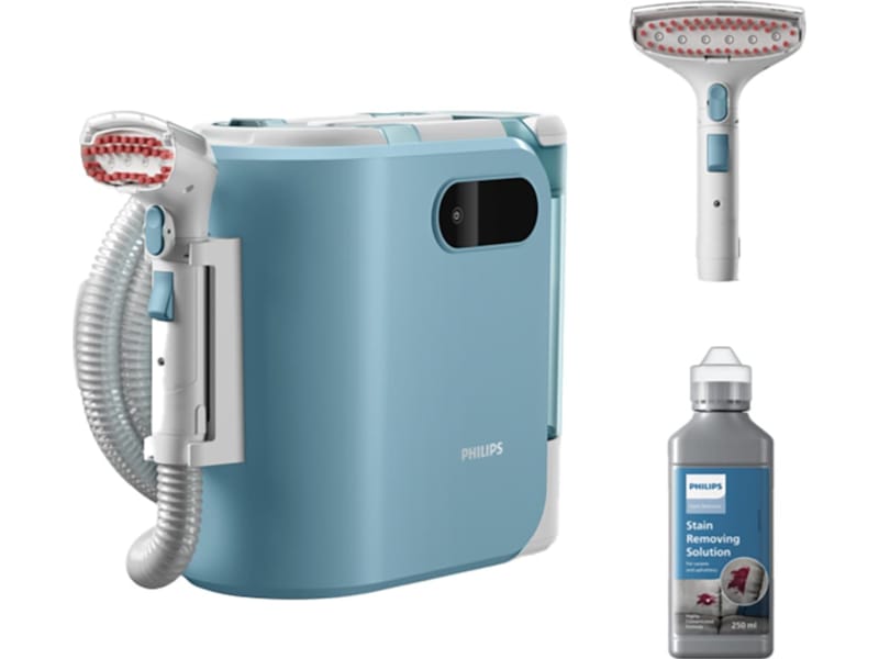 Philips 3000-seriens mattrengörare XW3193/11 (vit/blå) Ångtvättare