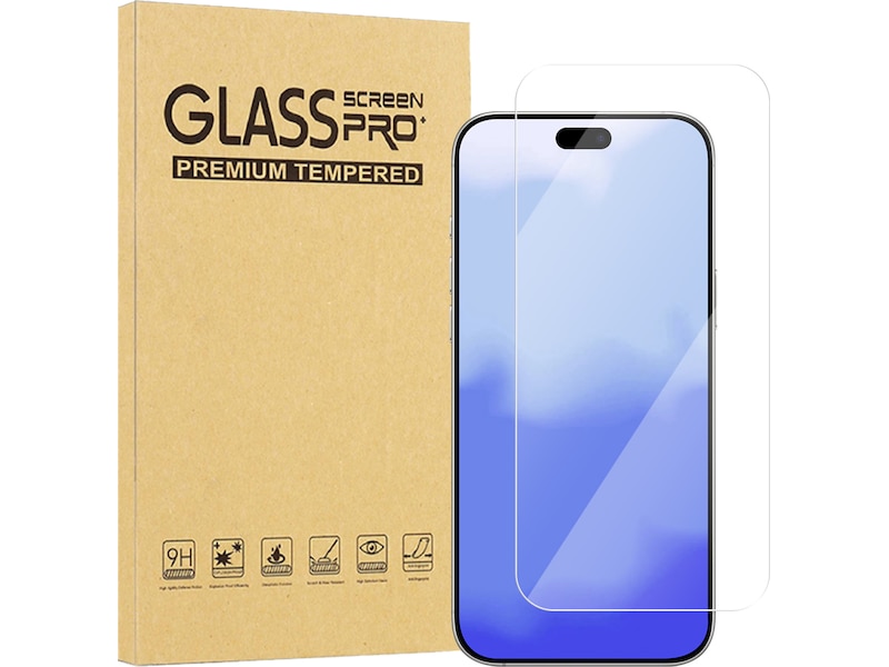 iiglo iPhone 17 / 17 Pro / 16 Pro skärmskydd Skärmskydd