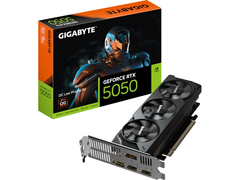 Gigabyte GeForce RTX 5050 OC Low Profile Grafikkort