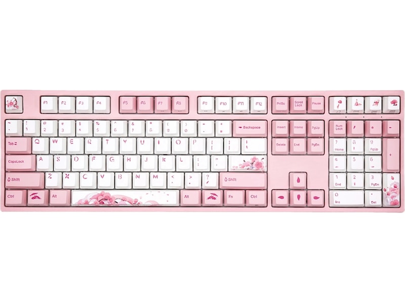 Varmilo APT109 Sakura R2 V3 Trådlöst gamingtangentbord (red) Gamingtangentbord