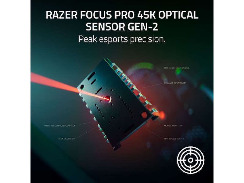 Razer DeathAdder V4 Pro trådlös gamingmus (svart) Gamingmus