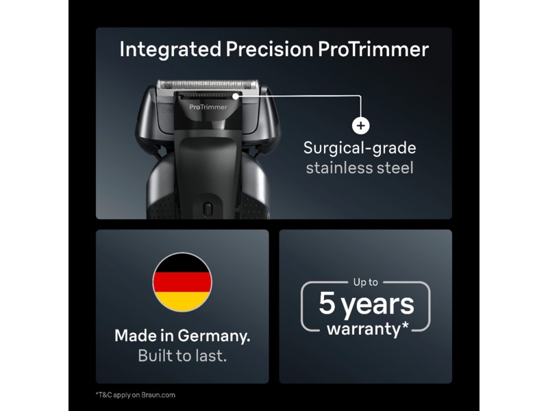 Braun Series 8 Elektrisk Rakapparat 8617S Rakapparat