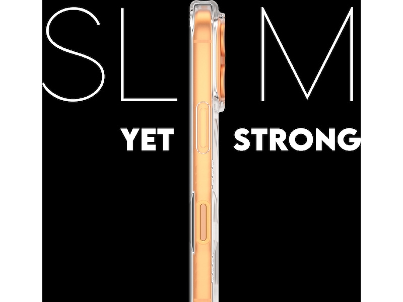 PanzerGlass CARE iPhone 17 Pro Samba Hardcase skal (transparent/vit) Skydd