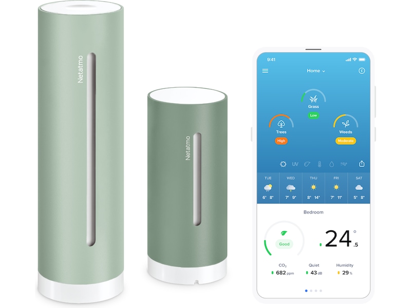 Netatmo Smart Väderstation Original 2:a gen (mint) Väderstationer