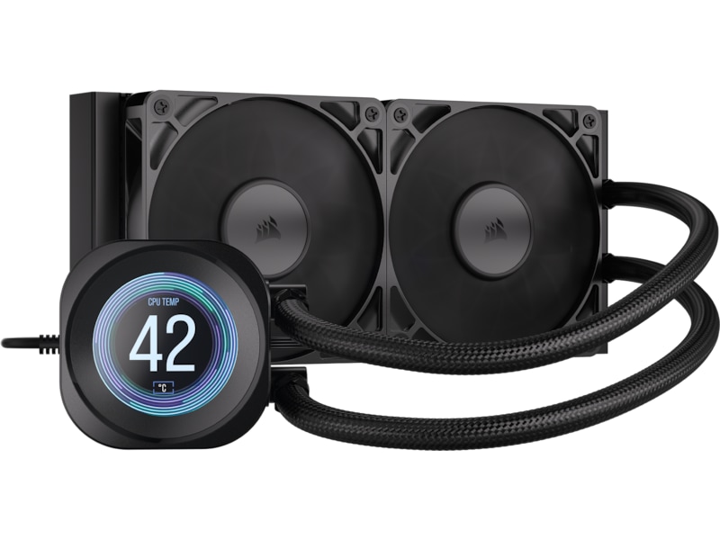 Corsair Nautilus 240 RS LCD Kylare (svart) CPU - Vattenkylning