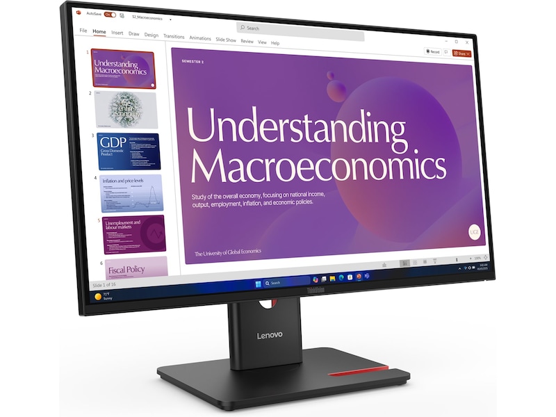 Lenovo 24" skärm ThinkVision  T24D-40 Datorskärm