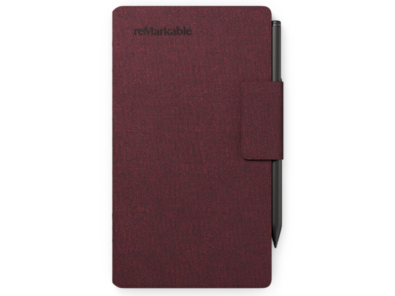 reMarkable Paper Pro Move Book Folio (bourgogne) Digitala anteckningsblock och tillbehör