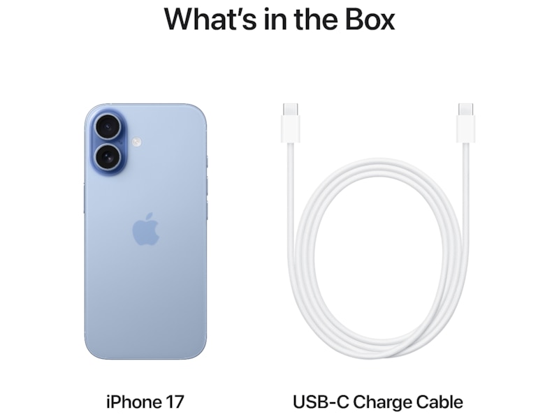 iPhone 17 256GB (disblå) Mobiltelefoner