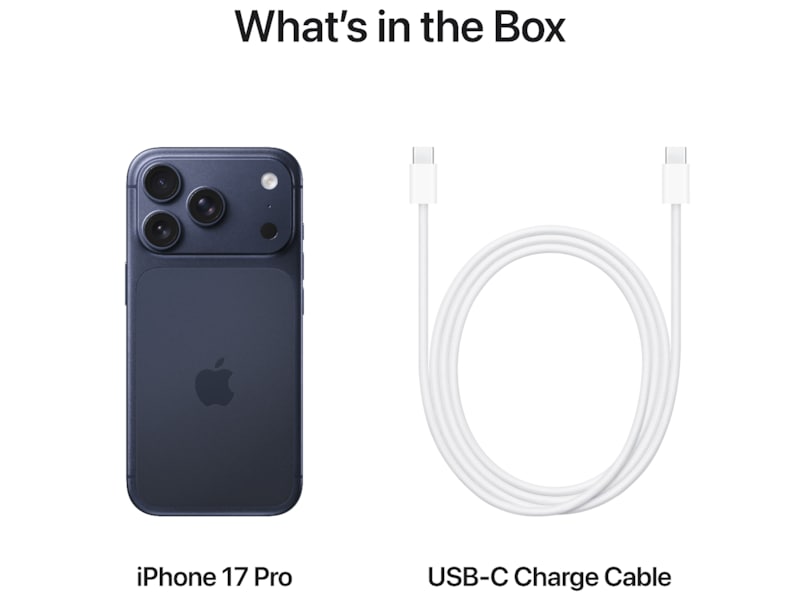 iPhone 17 Pro 1TB (djupblå) Mobiltelefoner