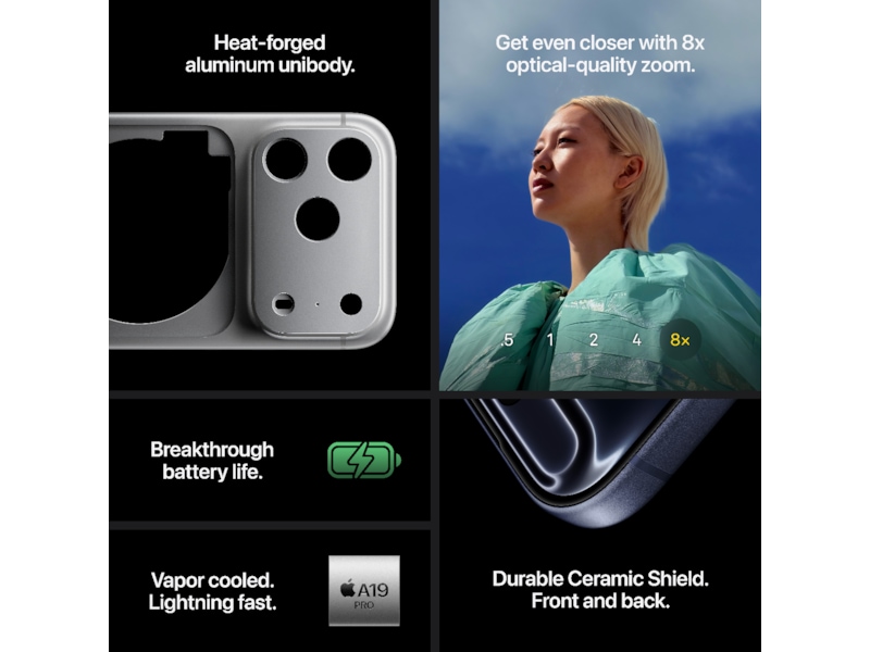 iPhone 17 Pro Max 256GB (djupblå) Mobiltelefoner