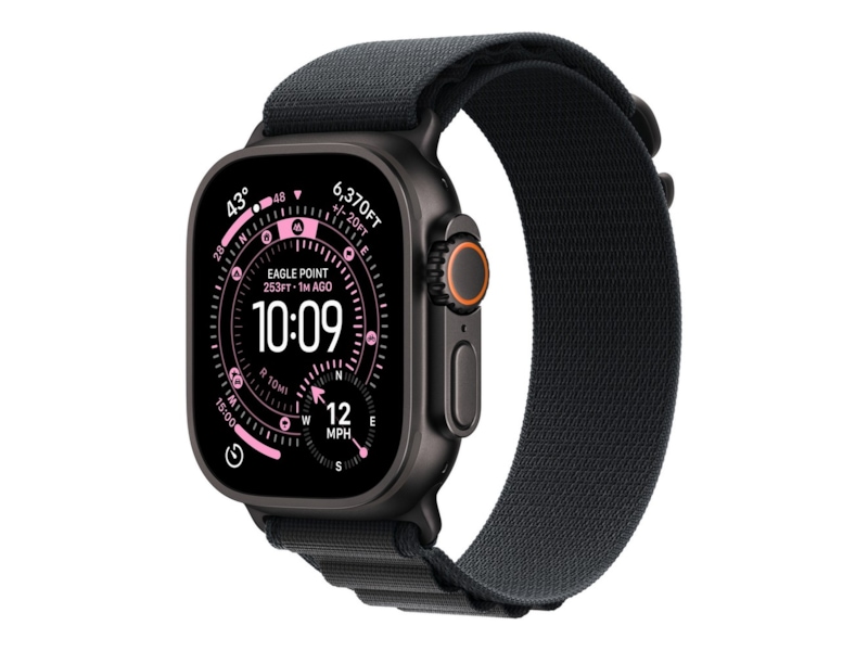 Apple Watch Ultra 3 49mm GPS + LTE Titan (svart) Smartwatches