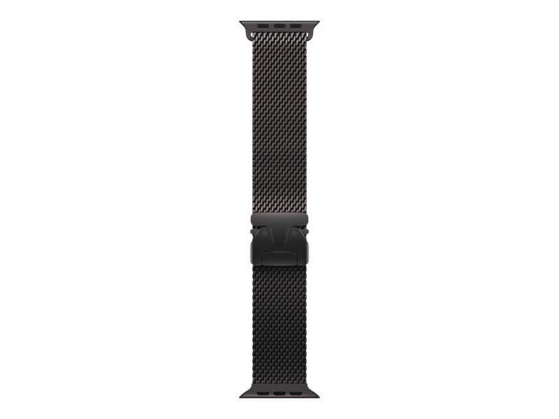 Apple Watch 49mm Milanese Loop (black titanium) Armband