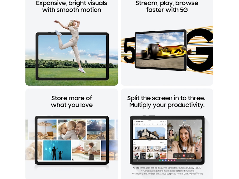 Galaxy Tab A9+ Wifi (64GB) Surfplattor