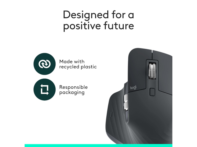 Logitech MX Master 3S Trådlös Mus Mus