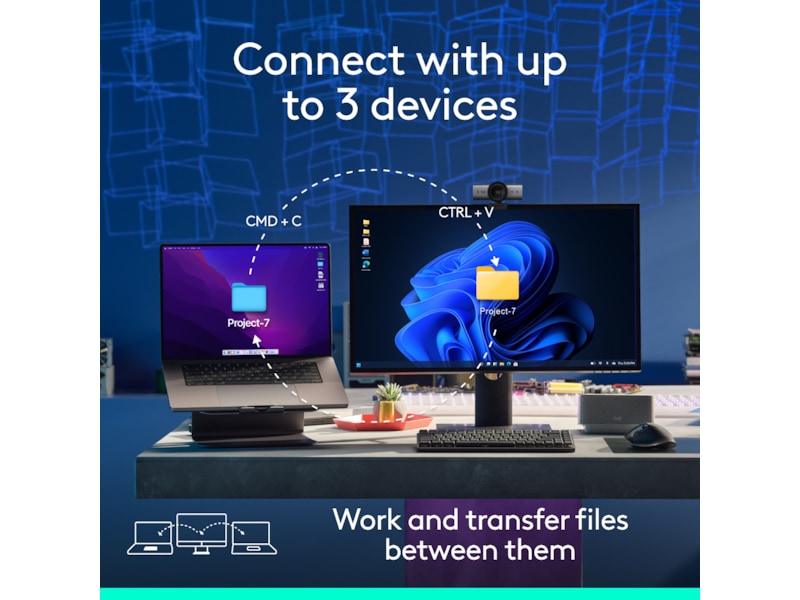 Logitech MX Master 3S Trådlös Mus Mus