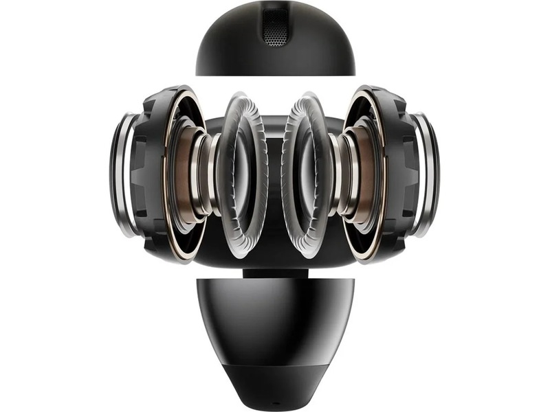 SHOKZ OpenDots Trådlösa öppna hörlurar, half In-Ear (svart) In-ear hörlurar