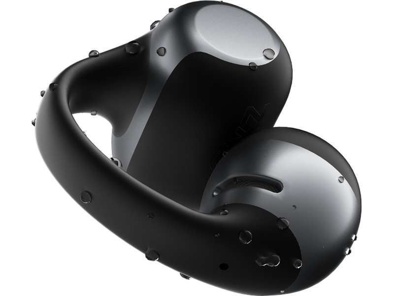 SHOKZ OpenDots Trådlösa öppna hörlurar, half In-Ear (svart) In-ear hörlurar