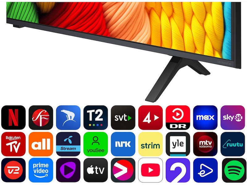 LG 50'' Nano AI 4K 50NANO80A (2025) 50 - 59 tums TV
