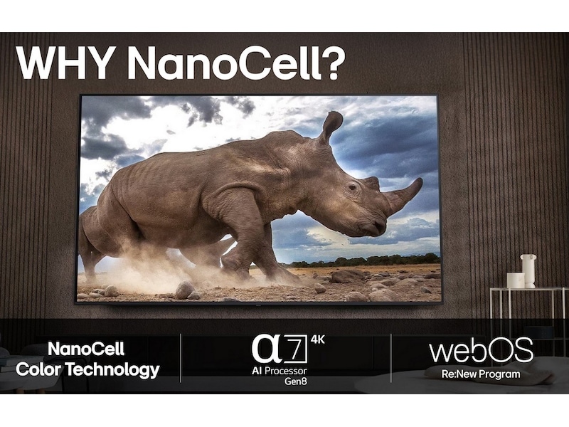 LG 50'' Nano AI 4K 50NANO80A (2025) 50 - 59 tums TV