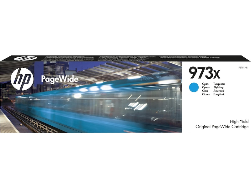 HP Bläck 973X Cyan Bläckpatron