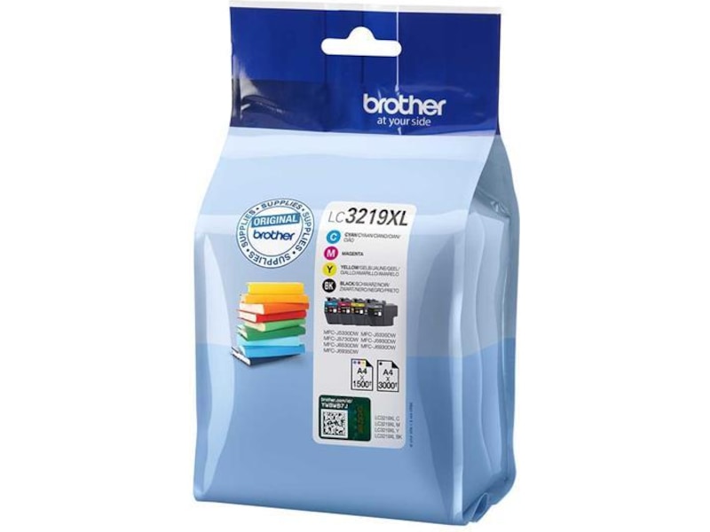 Brother Bläck LC3219XL Valuepack Bläckpatron