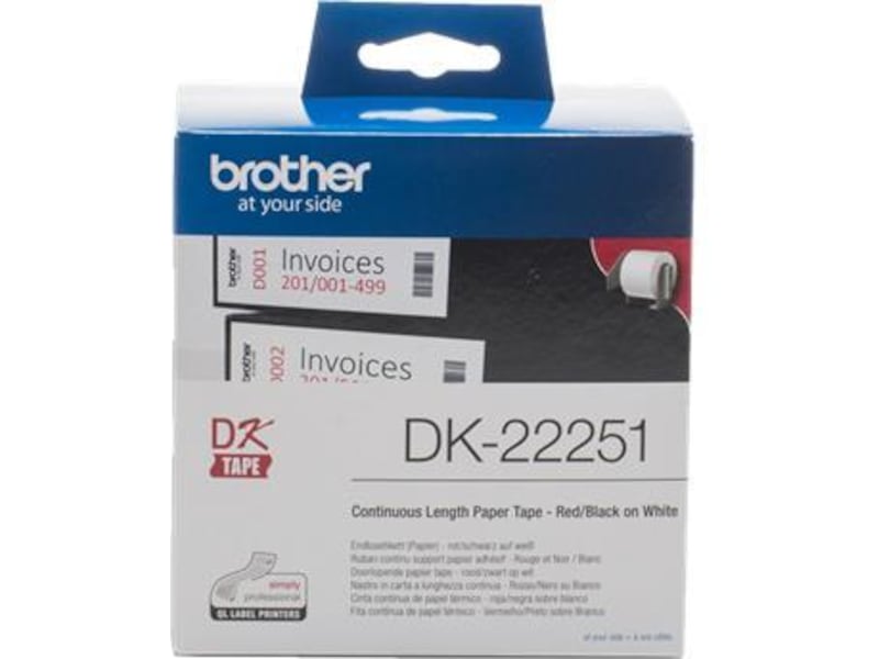 Brother DK22251 Pappersetikett Label-produkter