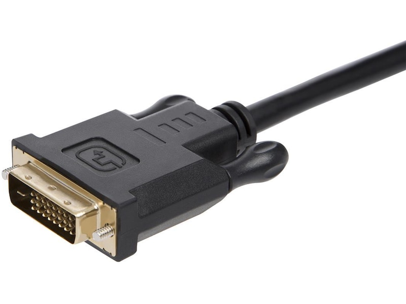 Displayport till DVI-D kabel 1m (svart) Skärmkablar
