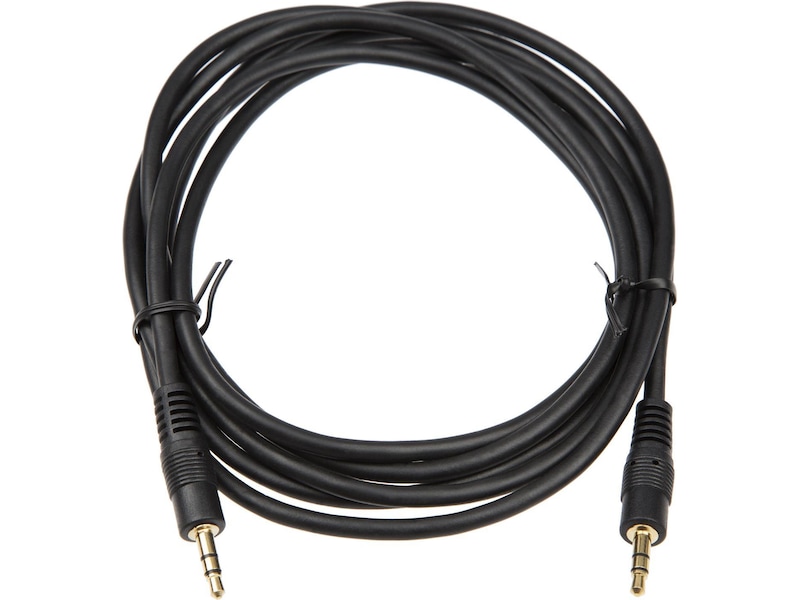 Minijack kabel 3m (svart) HiFi- och högtalarkablar