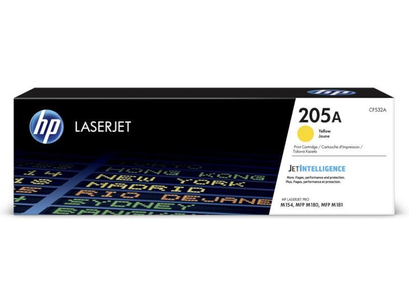 HP 205A Yellow LaserJet Toner Cartridge Lasertoner