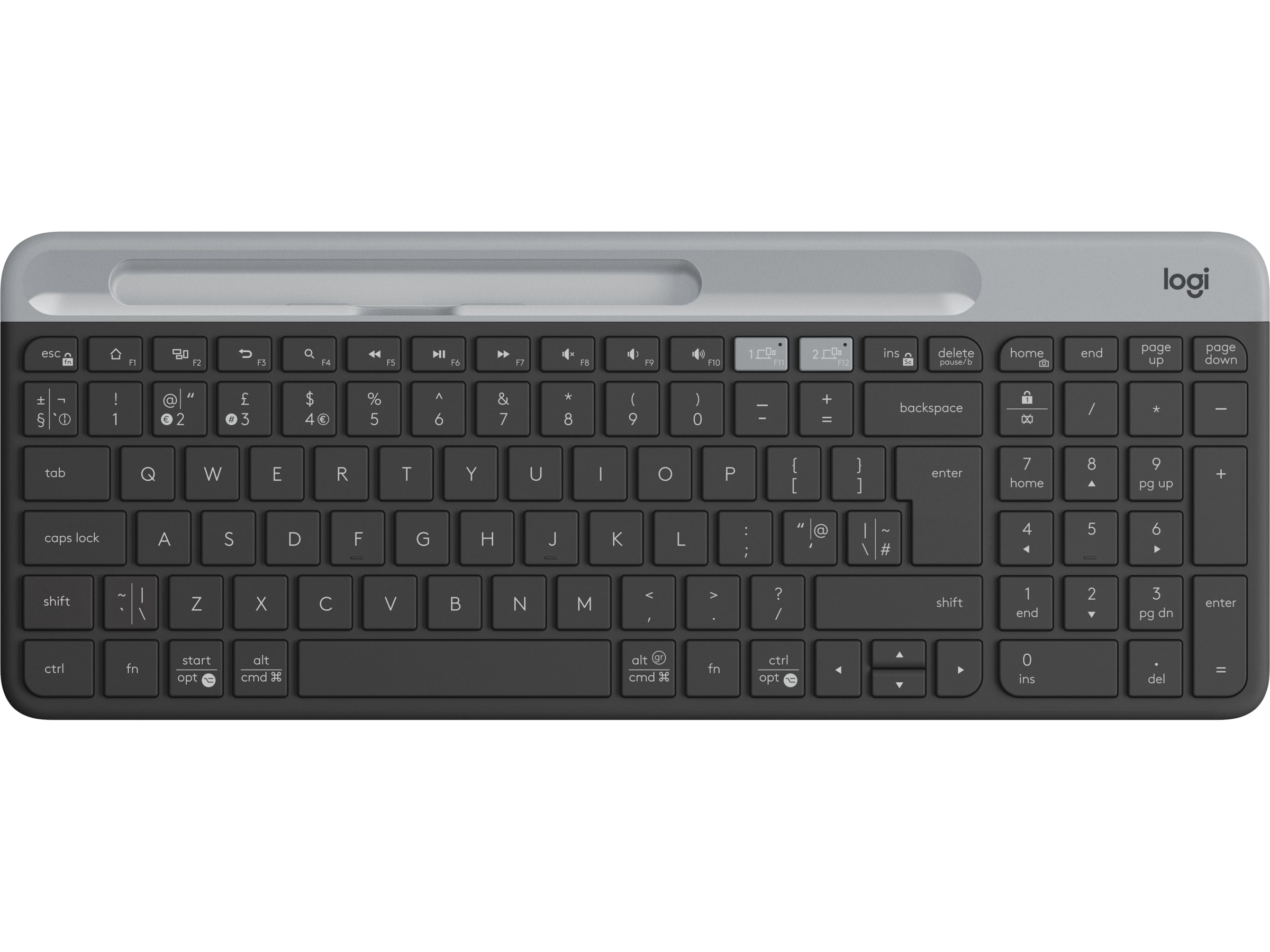 Logitech K580 Slim Multi-Enhet Tangentbord Tangentbord