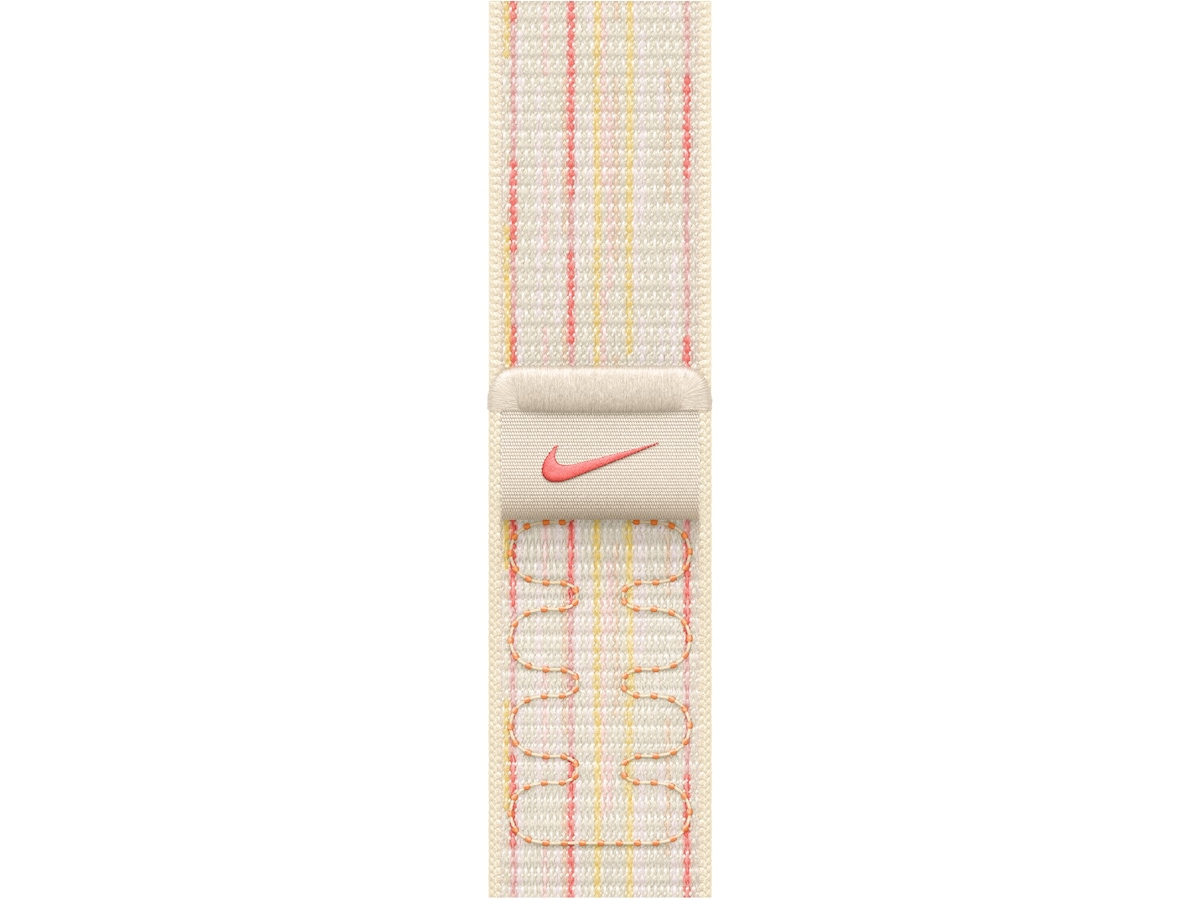 Apple Watch 42mm Nike Sport Loop (starlight/pink) Armband