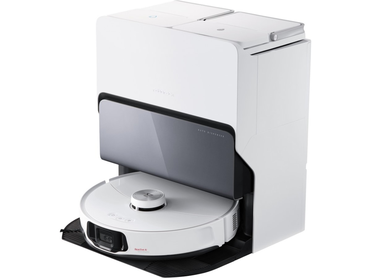 Roborock S8 MaxV Ultra robotdammsugare (vit) Robotdammsugare