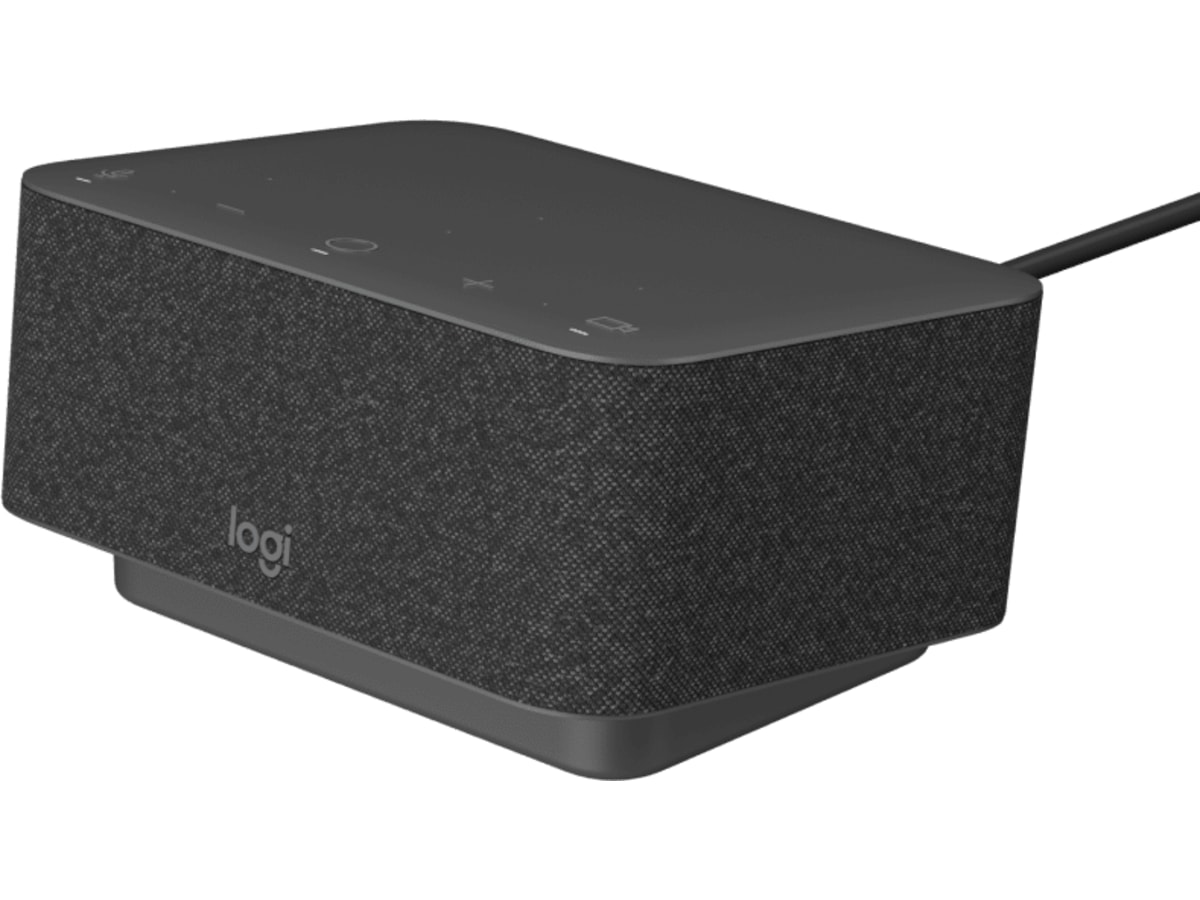 Logitech Logi Dock Graphite MS teams Dockningsstation och USB-hub