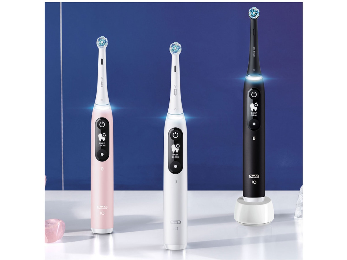 Oral-B iO6 Eltandborste (svart lava & pink sand) Eltandborste