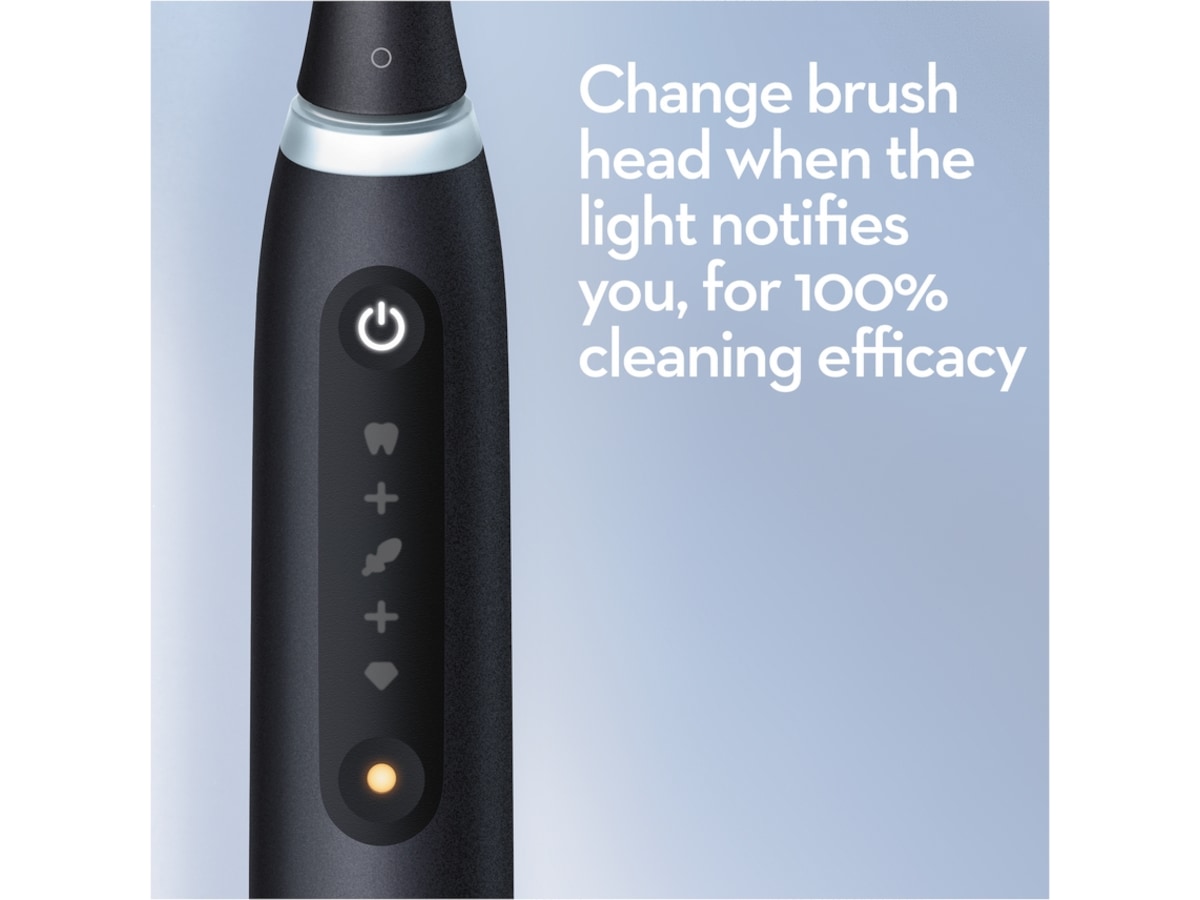 Oral-B iO 5 Eltandborste (svart och vit) Eltandborste