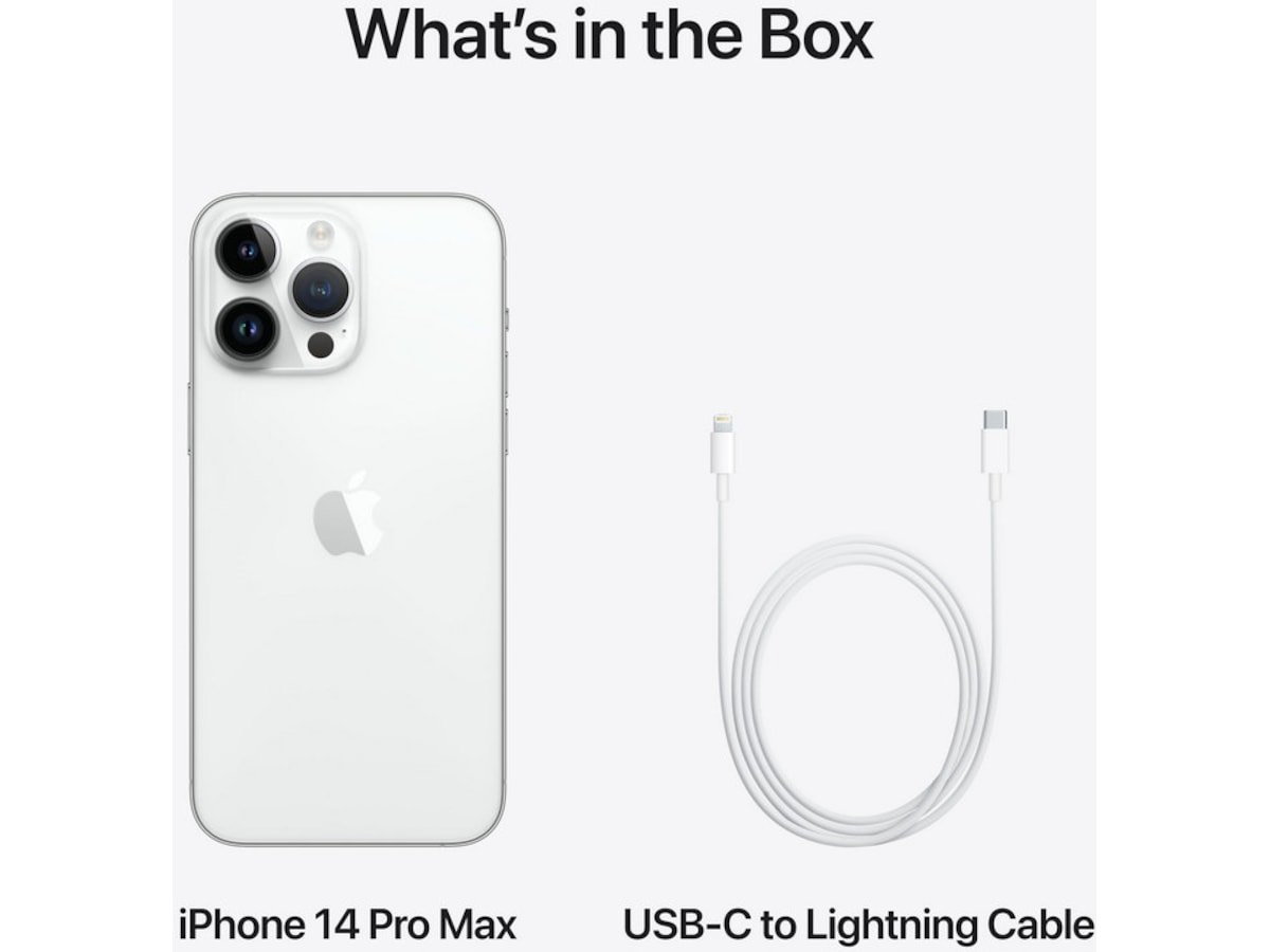 iPhone 14 Pro Max 1TB (silver) Mobiltelefoner