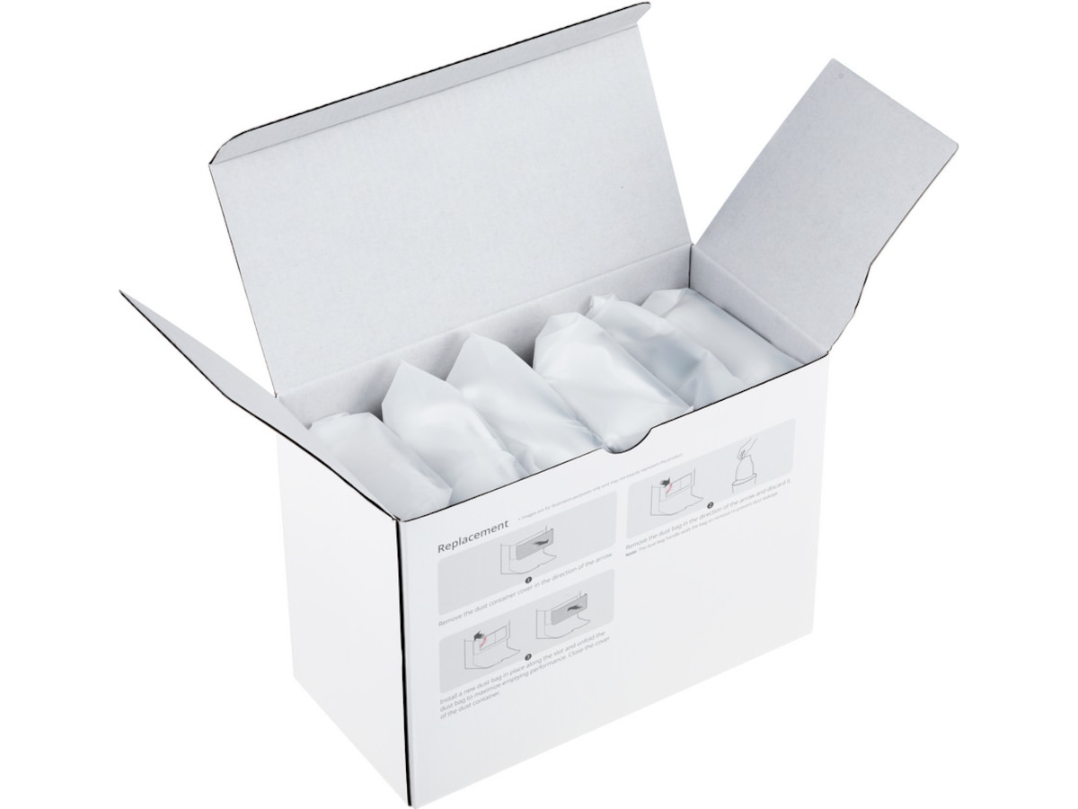 Roborock Dammsugarpåse 6-pack Tillbehör för dammsugare & rengöring