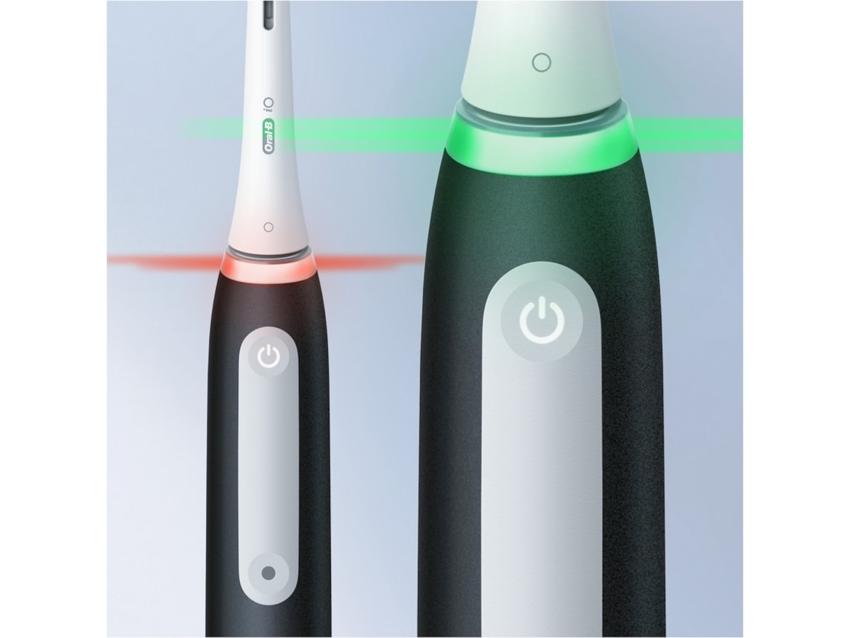 Oral-B iO 3 Elektriske tandborster 2pk (svart & blå) Eltandborste