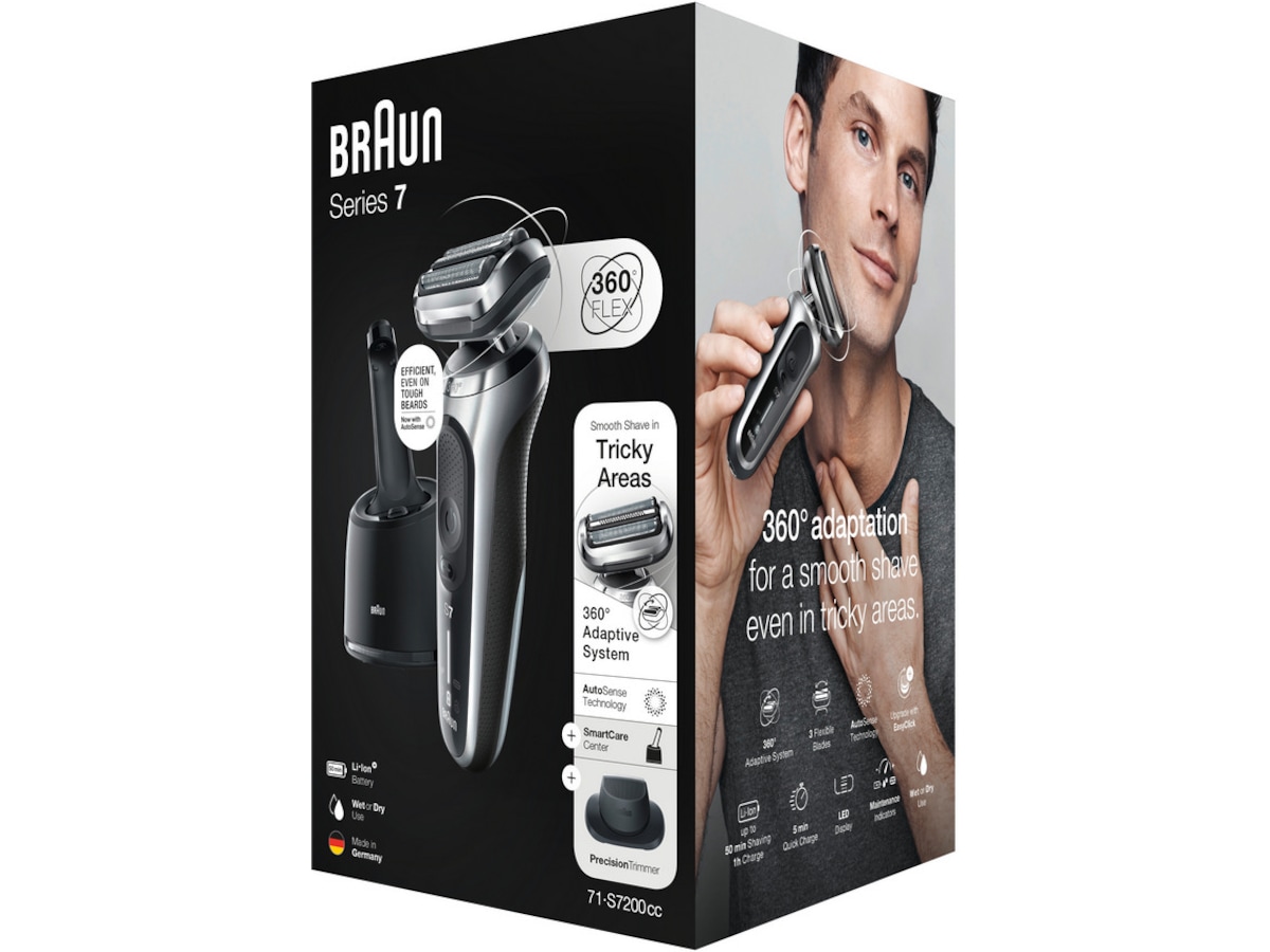 Braun Series 7 elektrisk rakapparat 71-S7200cc Rakapparat