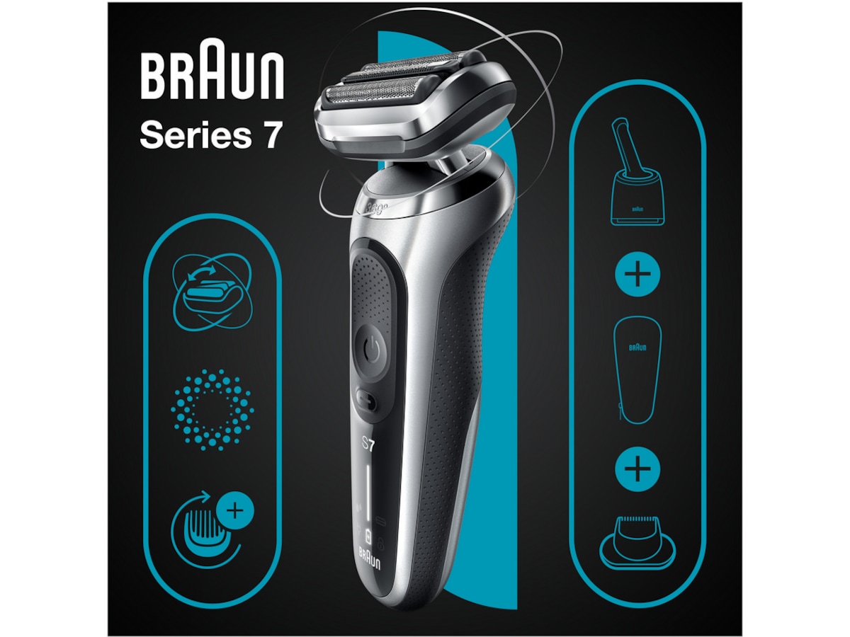 Braun Series 7 elektrisk rakapparat 71-S7200cc Rakapparat