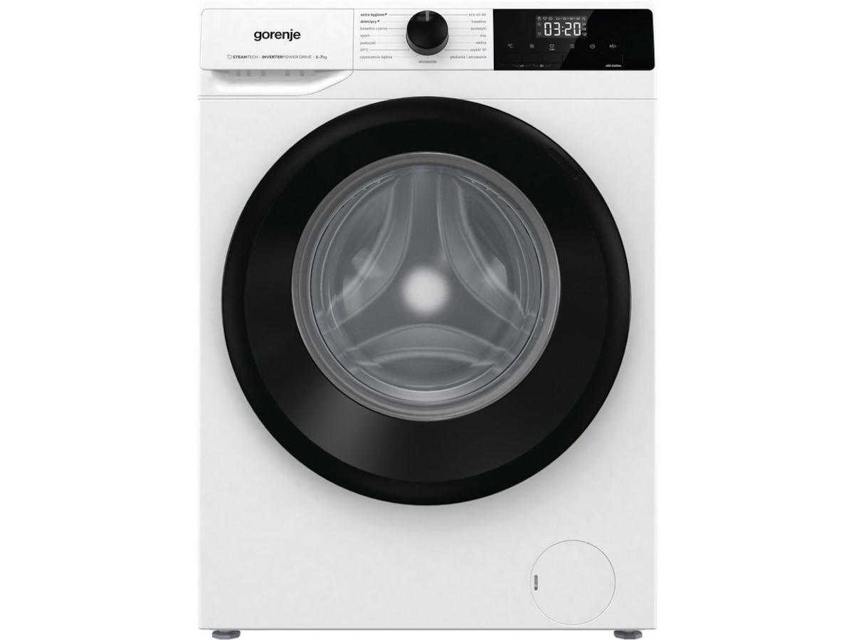 Gorenje tvättmaskin WNHEI74SAS (vit) Tvättmaskin