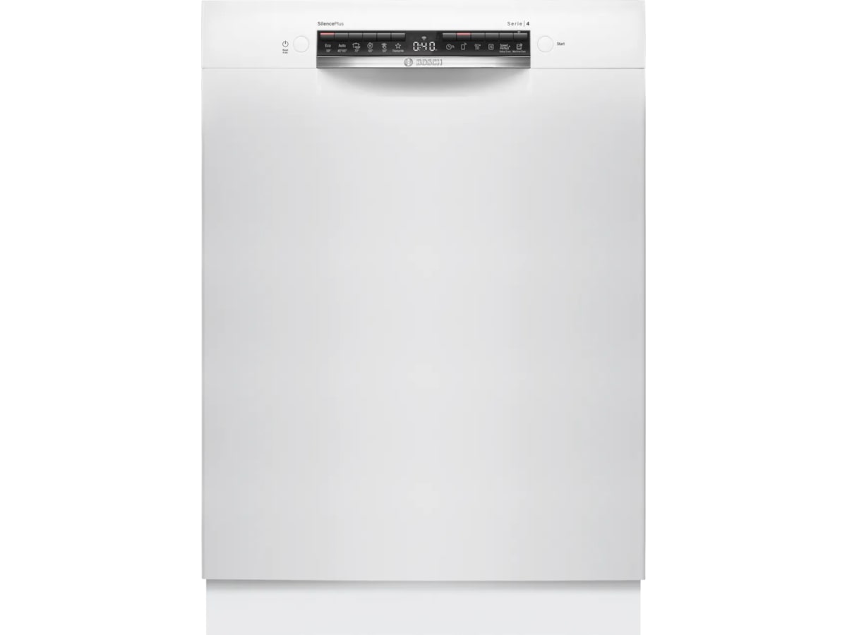 Bosch Serie 4 SMU4HMW01S Diskmaskin (vit) Underbyggd diskmaskin