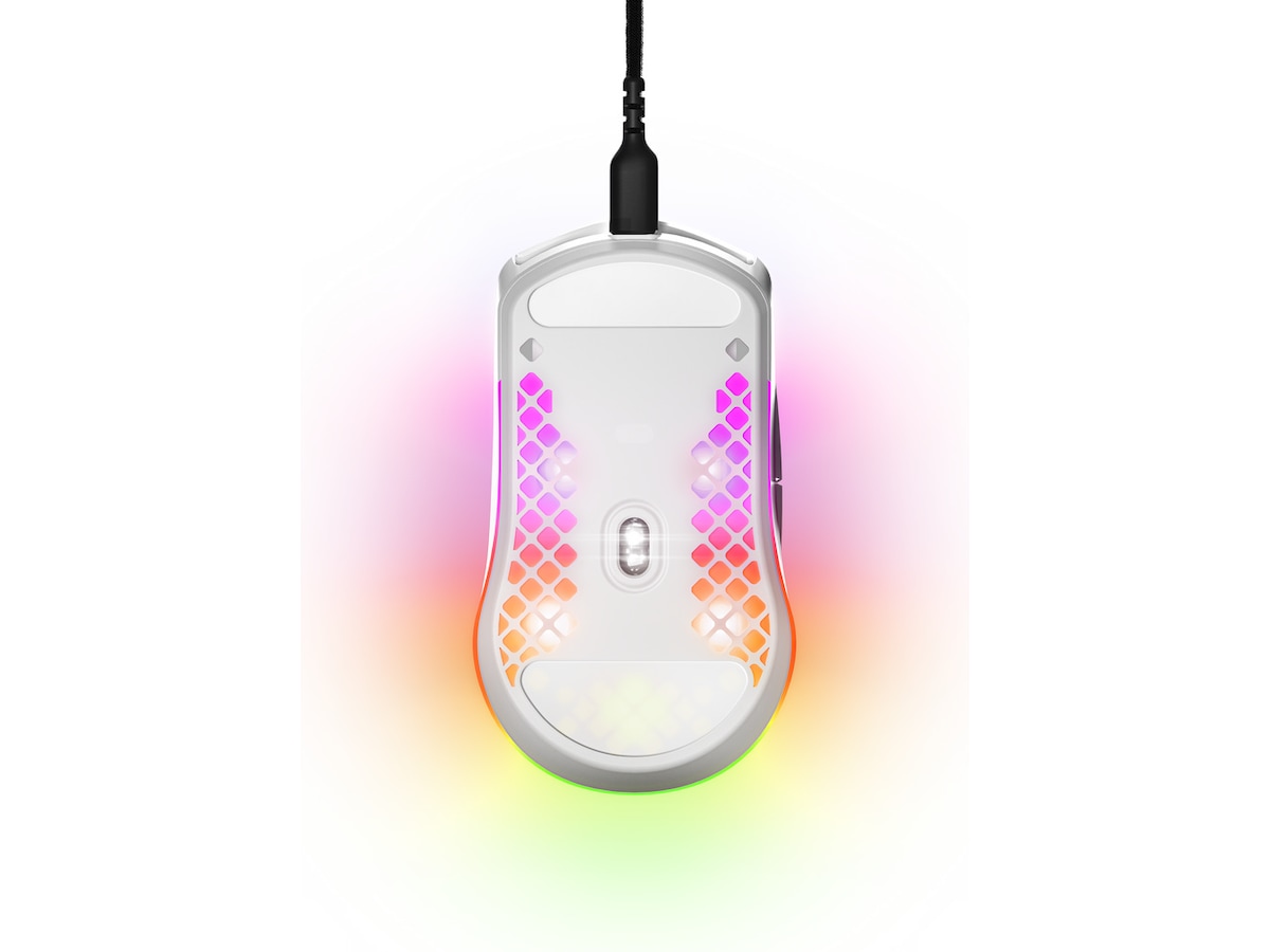 Steelseries Aerox 3 Gamingmus (vit) Gamingmus